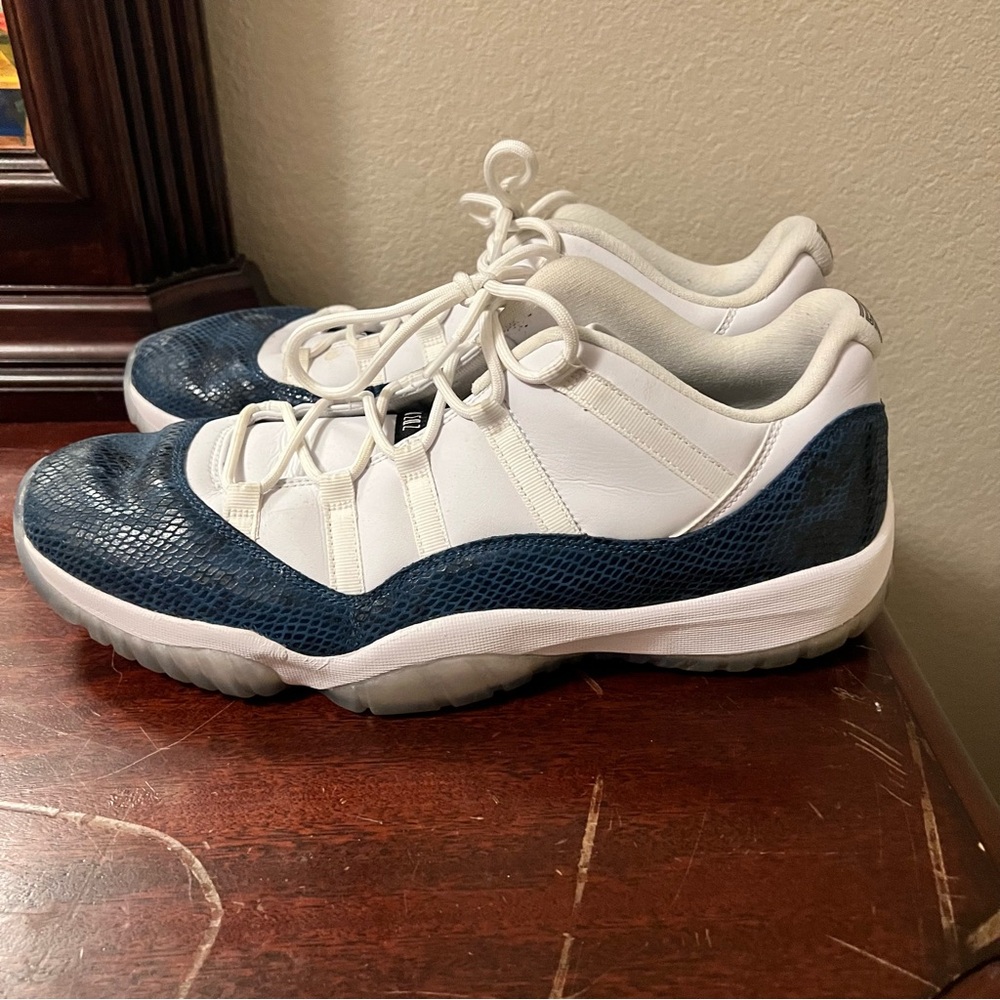 Air Jordan 11 Retro Low Snake Navy (2019) - Men’s Size 15 - CD6846-102